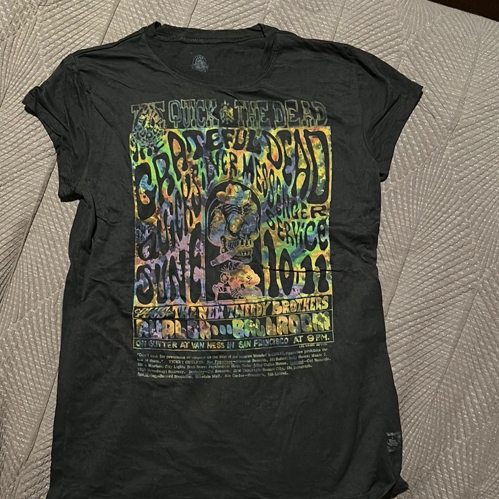 Graphic Grateful Dead Band T-Shirt with Colorful Print